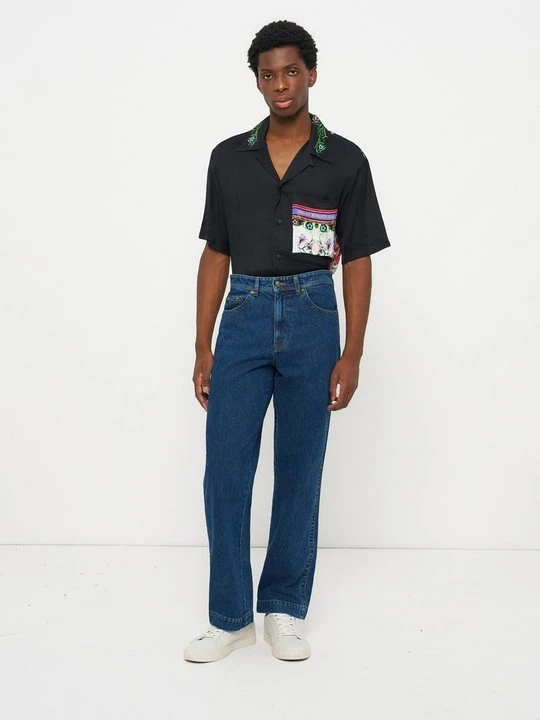 Zdjęcie produktu Jeansy Straight Leg Versace Jeans Couture niebieski