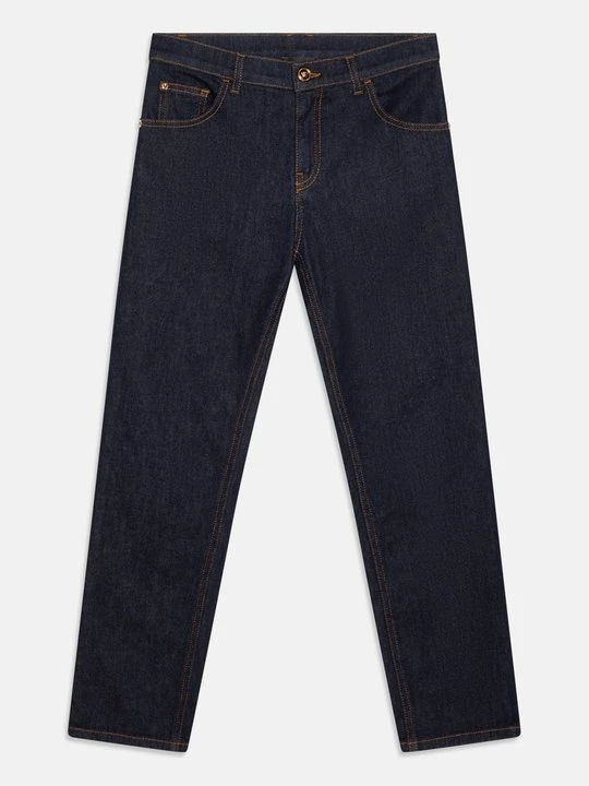 Zdjęcie produktu Jeansy Straight Leg Versace niebieski denim