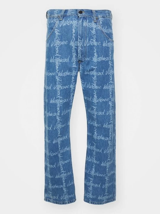 Zdjęcie produktu Jeansy Straight Leg Vivienne Westwood niebieski denim