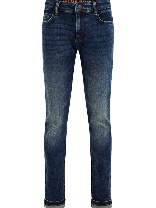 Zdjęcie produktu Jeansy Straight Leg WE Fashion granatowy