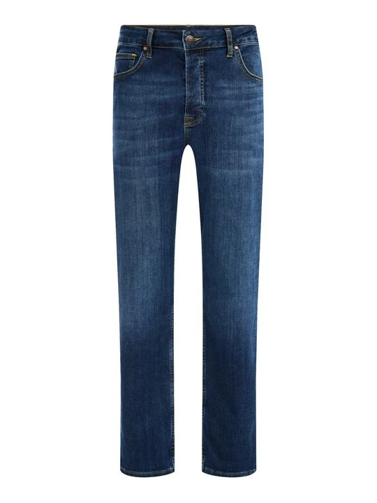 Zdjęcie produktu Jeansy Straight Leg WE Fashion granatowy