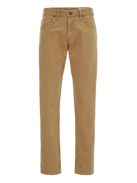 Zdjęcie produktu Jeansy Straight Leg WE Fashion jasny brąz