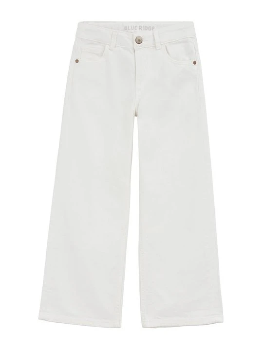 Zdjęcie produktu Jeansy Straight Leg WE Fashion biały