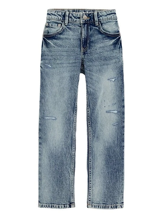 Zdjęcie produktu Jeansy Straight Leg WE Fashion granatowy