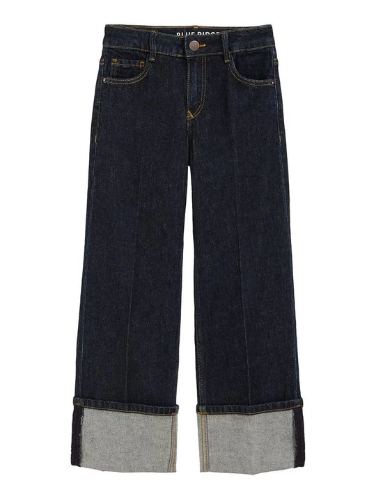 Zdjęcie produktu Jeansy Straight Leg WE Fashion ciemnoniebieski