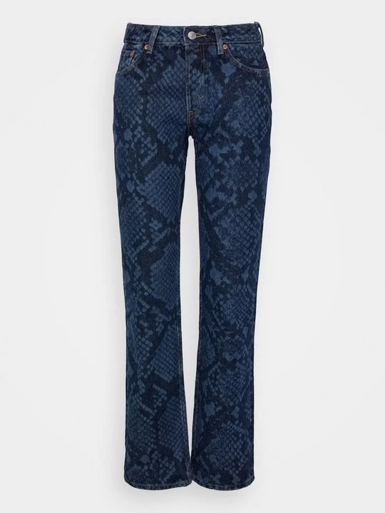 Zdjęcie produktu Jeansy Straight Leg Weekday niebieski