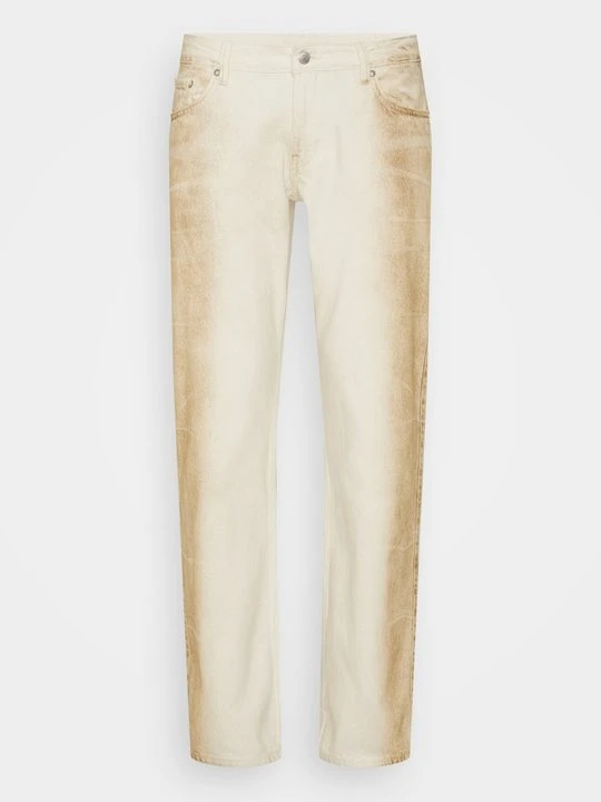 Zdjęcie produktu Jeansy Straight Leg Weekday ciemnobrązowy