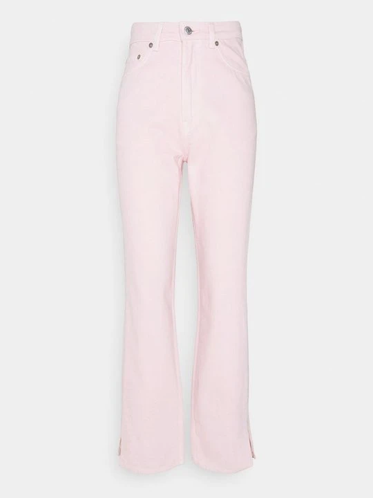 Zdjęcie produktu Jeansy Straight Leg Weekday różowy
