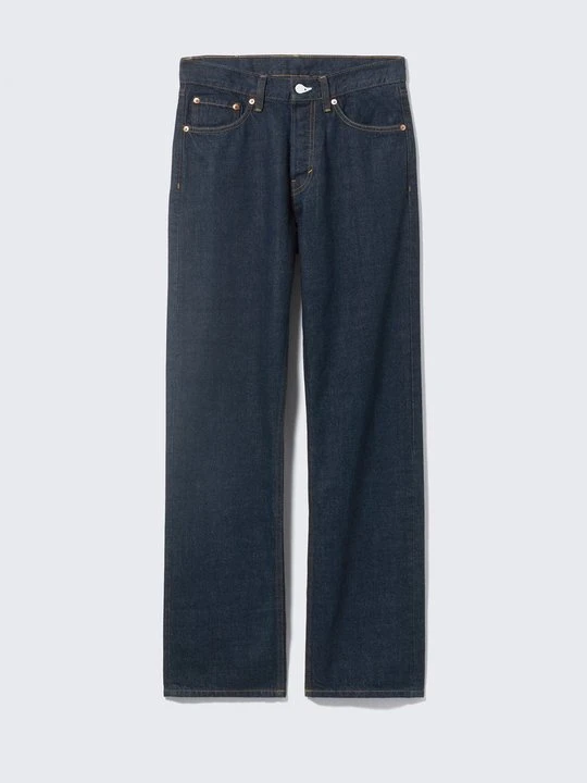 Zdjęcie produktu Jeansy Straight Leg Weekday niebieski