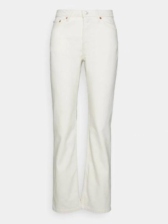 Zdjęcie produktu Jeansy Straight Leg Weekday biały
