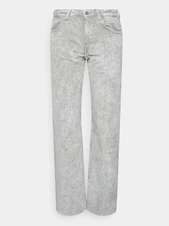 Zdjęcie produktu Jeansy Straight Leg Weekday szary