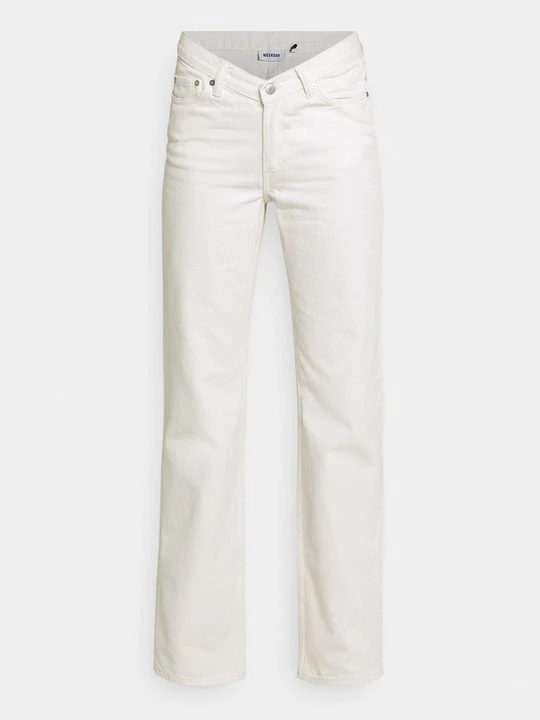 Zdjęcie produktu Jeansy Straight Leg Weekday biały