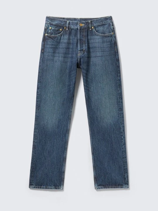 Zdjęcie produktu Jeansy Straight Leg Weekday niebieski