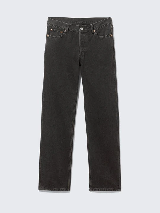 Zdjęcie produktu Jeansy Straight Leg Weekday czarny