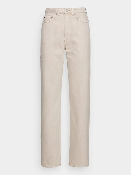 Zdjęcie produktu Jeansy Straight Leg Weekday jasny brąz