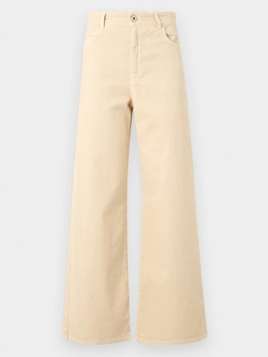 Zdjęcie produktu Jeansy Straight Leg Weekend Max Mara piaskowy