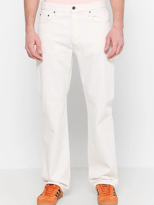 Zdjęcie produktu Jeansy Straight Leg Wood Wood biały