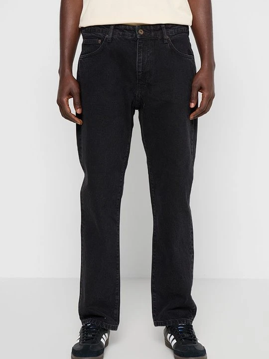 Zdjęcie produktu Jeansy Straight Leg Woodbird ciemnoszary