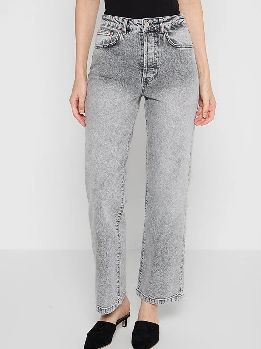 Zdjęcie produktu Jeansy Straight Leg Woodbird szary