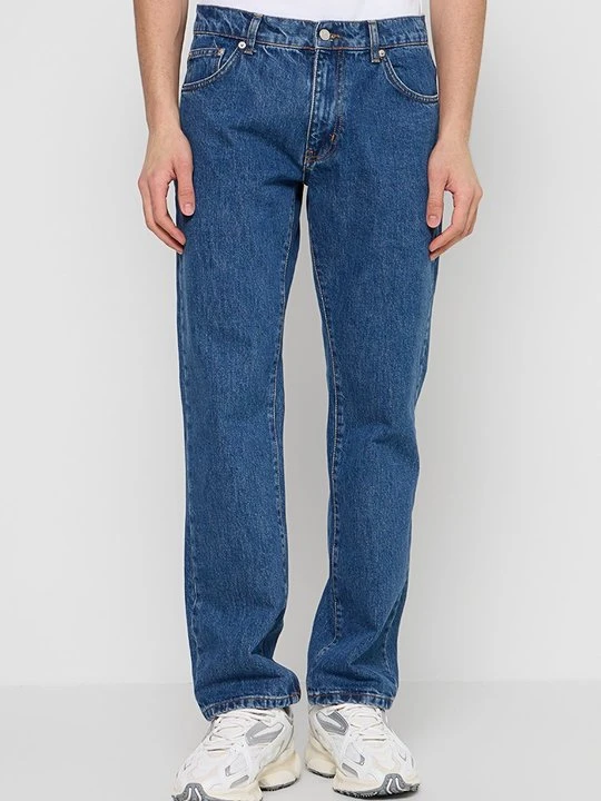 Zdjęcie produktu Jeansy Straight Leg Woodbird niebieski