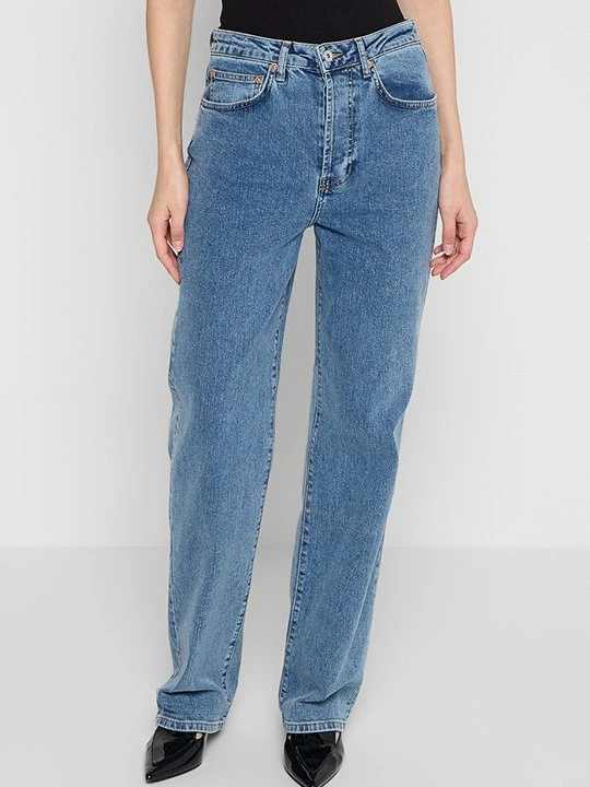 Zdjęcie produktu Jeansy Straight Leg Woodbird niebieski