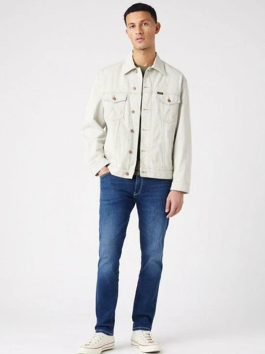 Zdjęcie produktu Jeansy Straight Leg Wrangler niebieski denim
