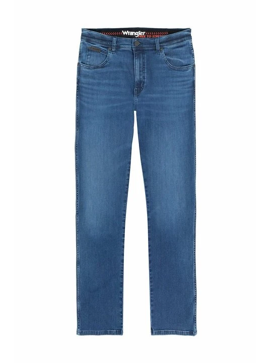 Zdjęcie produktu Jeansy Straight Leg Wrangler niebieski
