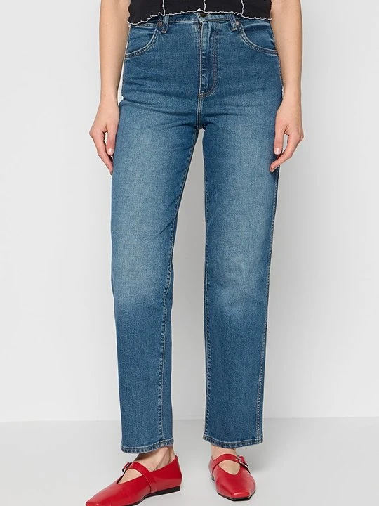 Zdjęcie produktu Jeansy Straight Leg Wrangler granatowy