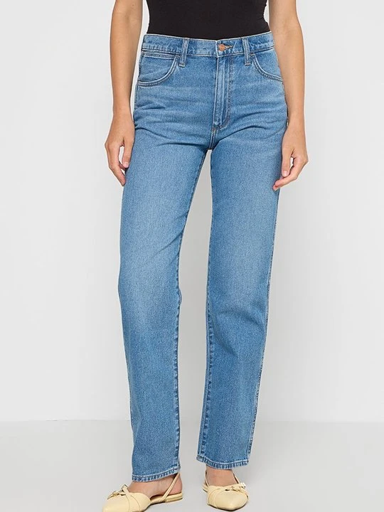 Zdjęcie produktu Jeansy Straight Leg Wrangler niebieski