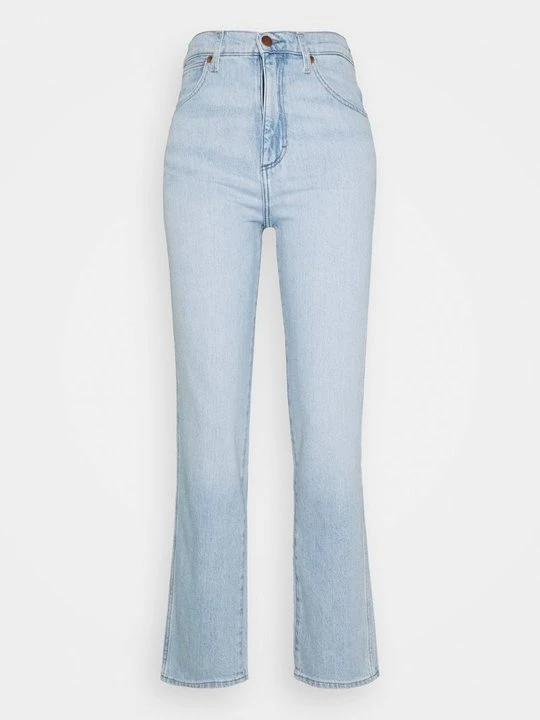 Zdjęcie produktu Jeansy Straight Leg Wrangler jasnoniebieski denim