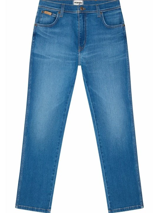 Zdjęcie produktu Jeansy Straight Leg Wrangler niebieski denim