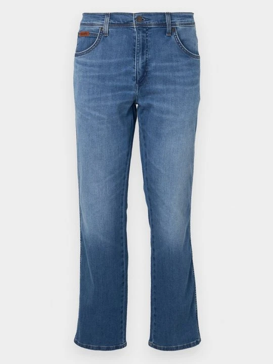 Zdjęcie produktu Jeansy Straight Leg Wrangler niebieski denim