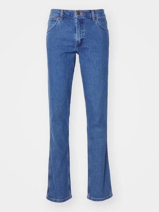 Zdjęcie produktu Spodnie materiałowe Wrangler niebieski denim