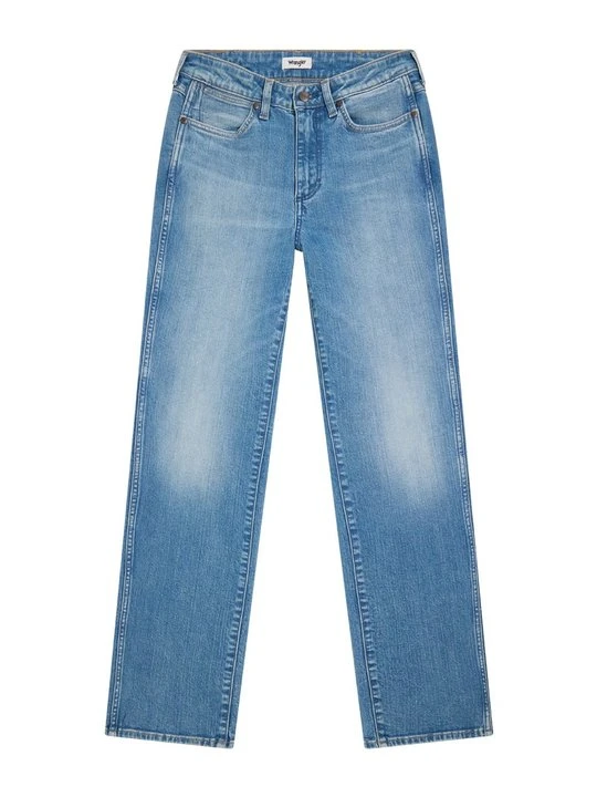 Zdjęcie produktu Jeansy Straight Leg Wrangler niebieski denim