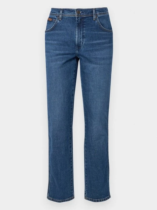 Zdjęcie produktu Jeansy Straight Leg Wrangler niebieski denim