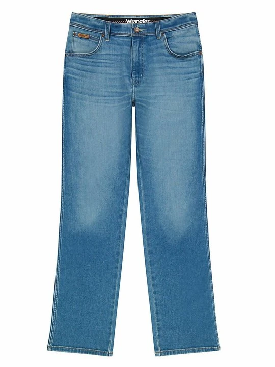 Zdjęcie produktu Jeansy Straight Leg Wrangler niebieski denim