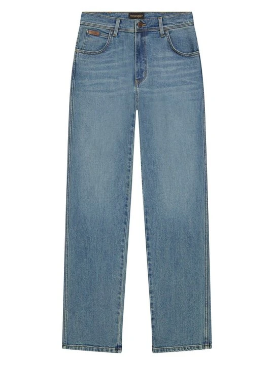 Zdjęcie produktu Jeansy Straight Leg Wrangler jasnoniebieski denim