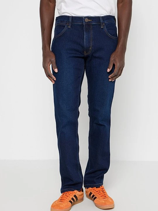 Zdjęcie produktu Jeansy Straight Leg Wrangler granatowy