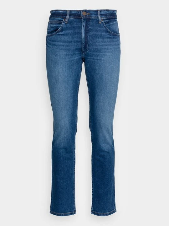 Zdjęcie produktu Spodnie materiałowe Wrangler niebieski denim