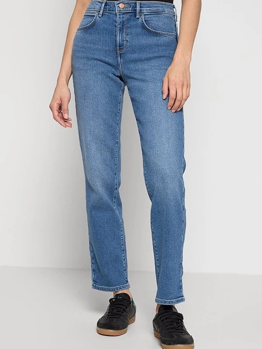 Zdjęcie produktu Jeansy Straight Leg Wrangler niebieski