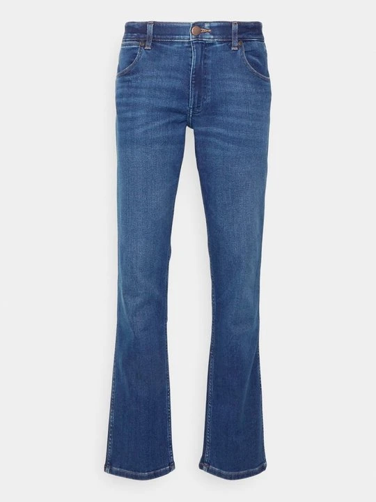 Zdjęcie produktu Spodnie materiałowe Wrangler niebieski denim