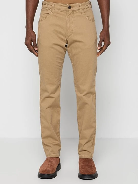 Zdjęcie produktu Jeansy Straight Leg Wrangler brązowy