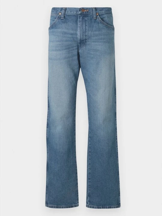 Zdjęcie produktu Jeansy Straight Leg Wrangler niebieski denim