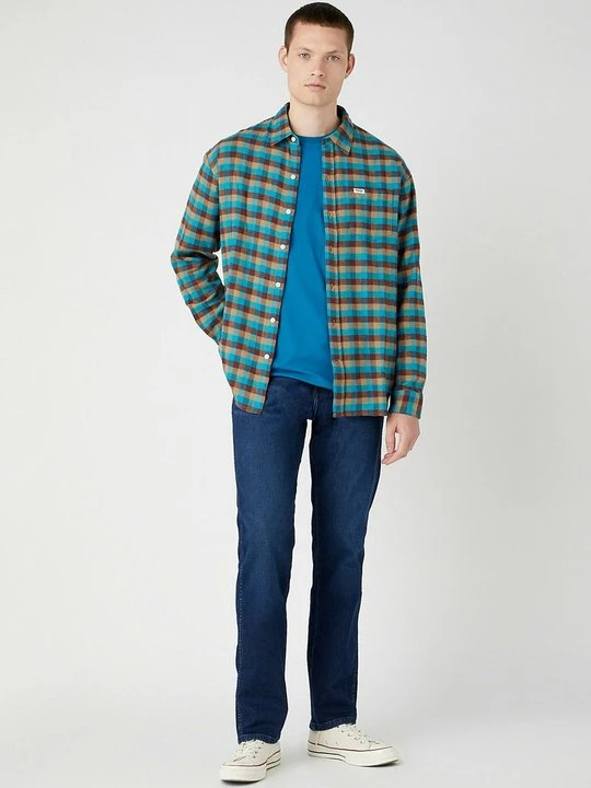 Zdjęcie produktu Jeansy Straight Leg Wrangler niebieski