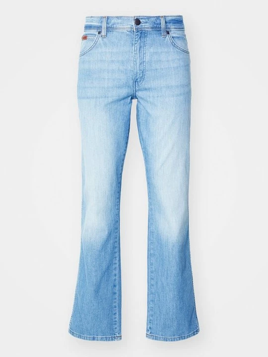 Zdjęcie produktu Jeansy Zwężane Wrangler jasnoniebieski denim