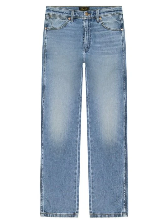 Zdjęcie produktu Jeansy Straight Leg Wrangler niebieski denim