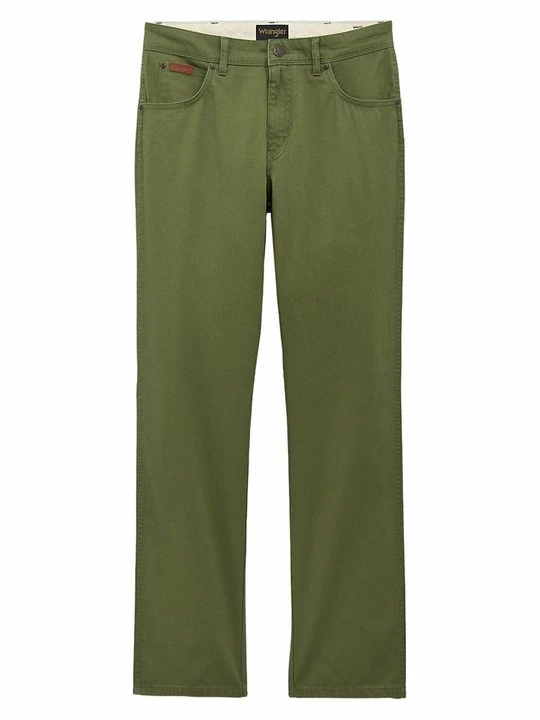Zdjęcie produktu Jeansy Straight Leg Wrangler ciemnozielony