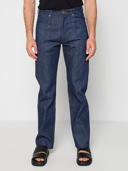 Zdjęcie produktu Jeansy Straight Leg Wrangler granatowy