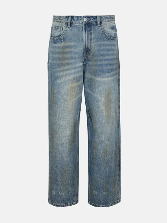 Zdjęcie produktu Jeansy Straight Leg YOURTURN jasnoniebieski denim
