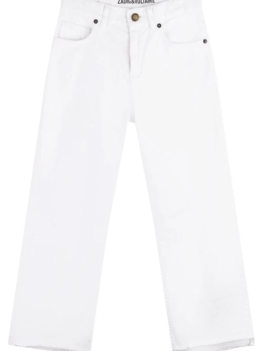 Zdjęcie produktu Jeansy Straight Leg Zadig&Voltaire biały